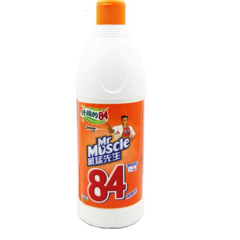 威猛先生(Mr Muscle) 除菌液漂白水 84消毒液 500g （单位：瓶）