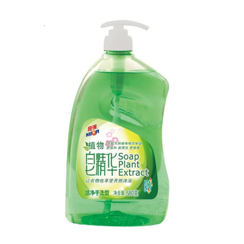 奇强 手洗型 植物皂精华580g (单位:瓶)