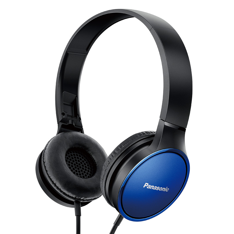 松下(Panasonic) RP-HF300 便携立体声 头戴式耳机 蓝色