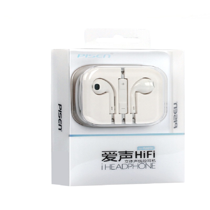 品胜(PISEN) BB 爱声HIFI立体声线控耳机G201(苹果专用)