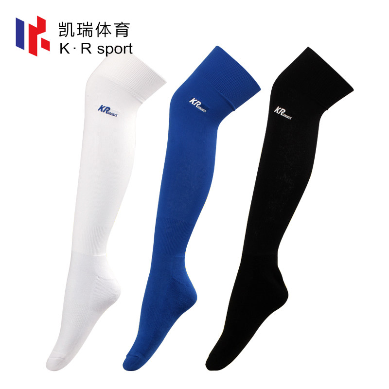 凯瑞 运动款吸汗防滑 过膝足球长袜 KR-8817 (单位:双)