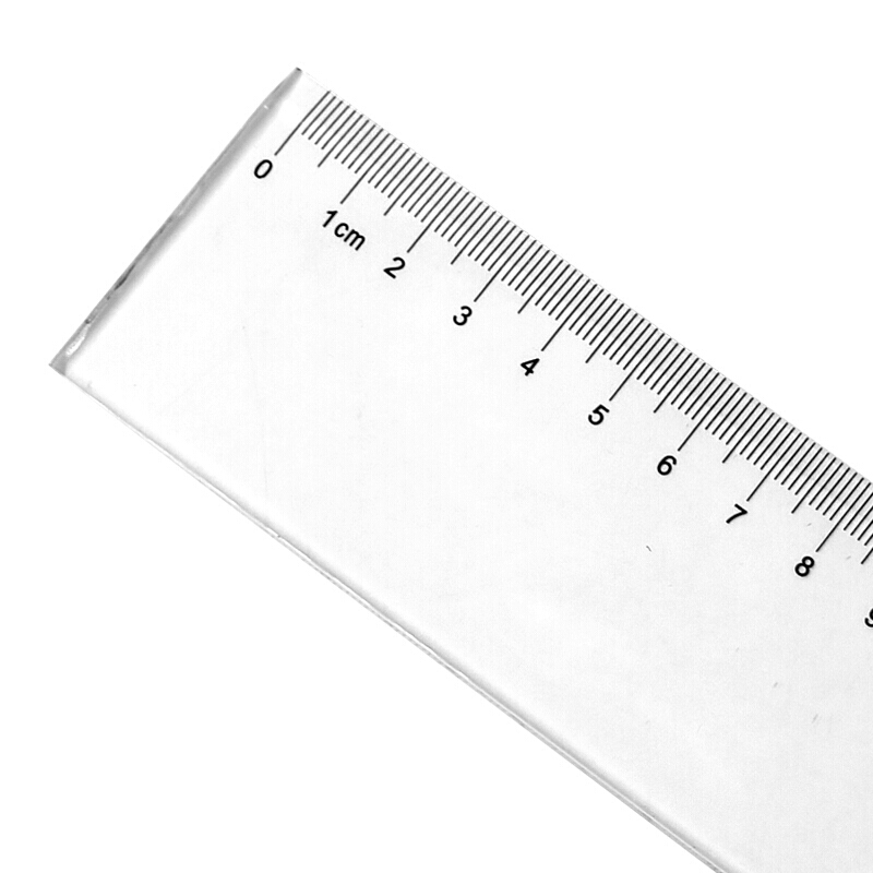 [精选]得力(deli) 塑料直尺20cm/30cm/40cm/50cm厘米尺子文具绘图 60cm 6260