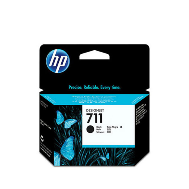 【精选】原装惠普(HP) 711 墨盒CZ133A 黑色 适用T120/T520