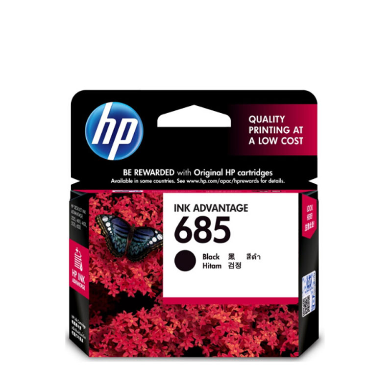 [精选]原装惠普(HP) 685号 黑色墨盒(CZ121AA) 适用Deskjet3525/5525/6525/4615