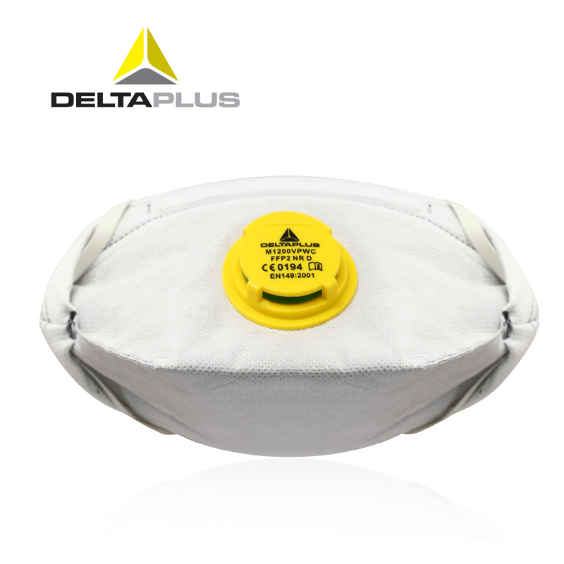代尔塔(DETAPLUS) 10只/盒 碳黑色 活性炭带阀 防护口罩 104104 (单位:盒)