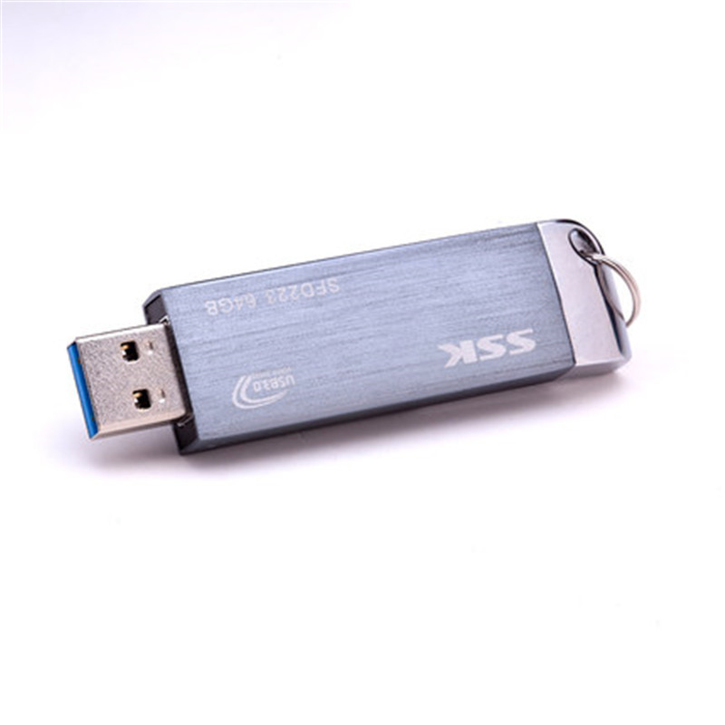 飚王(SSK) SFD223 锐界 64GB内存 USB3.0 全国联保