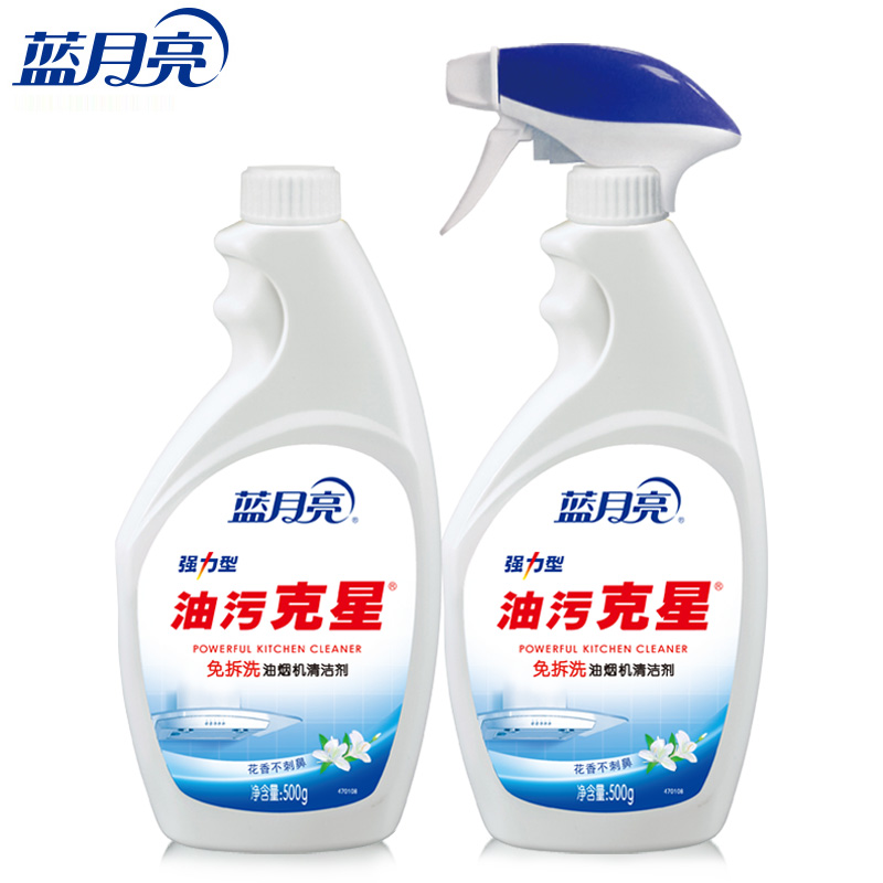 蓝月亮 强力型油污克星500g+强力型油污克星瓶补500g (单位:组)