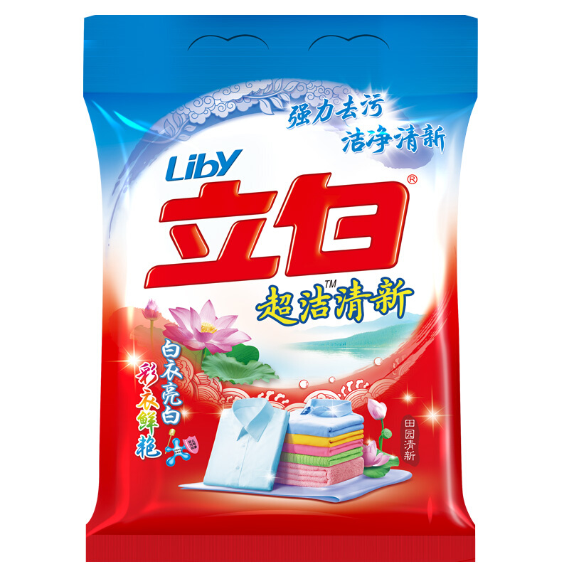 立白 超洁清新洗衣粉 3.208kg