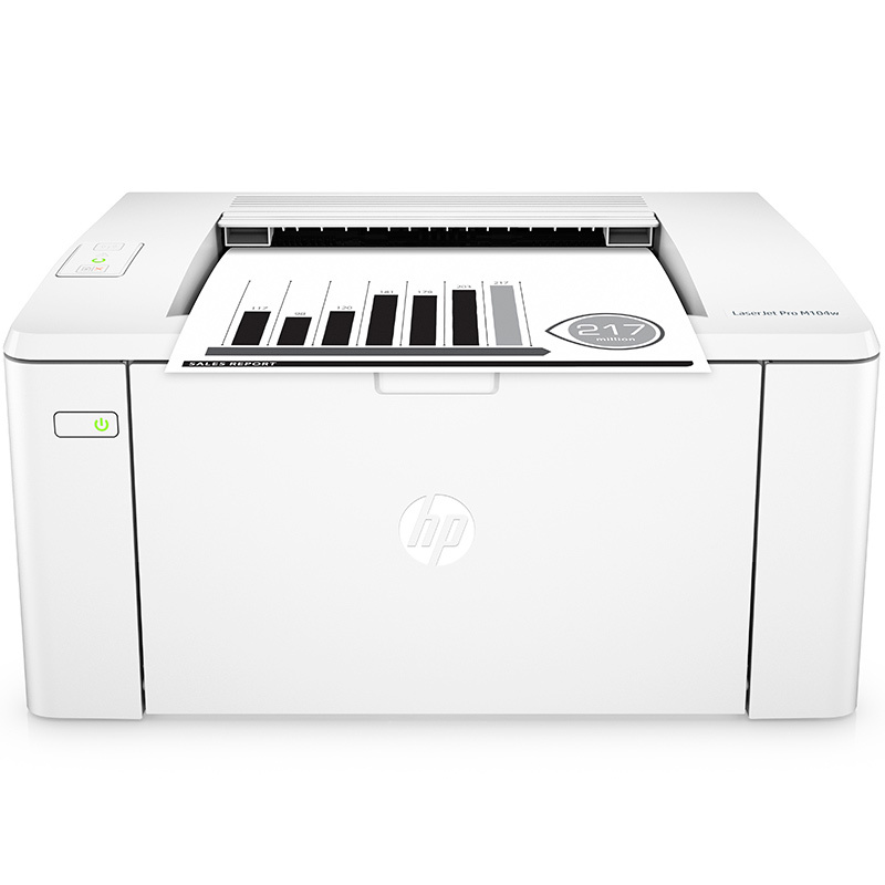 惠普(HP) 黑白激光打印机 M104w (台)