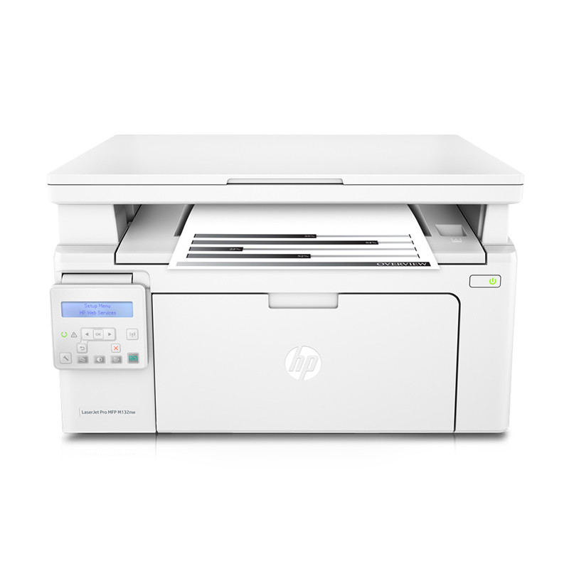 惠普(HP)黑白激光多功能一体机 A4 LaserJet Pro MFP M132nw (单位:台)(一年上门保修)