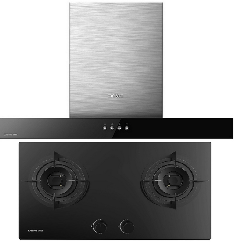 德意烟机CXW-200-HT9813+灶具JZT-771B两件套优惠组