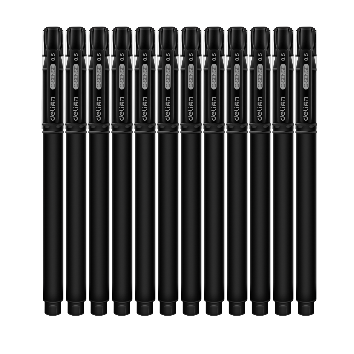 得力S65中性笔0.5mm(黑)(支)*12*3盒