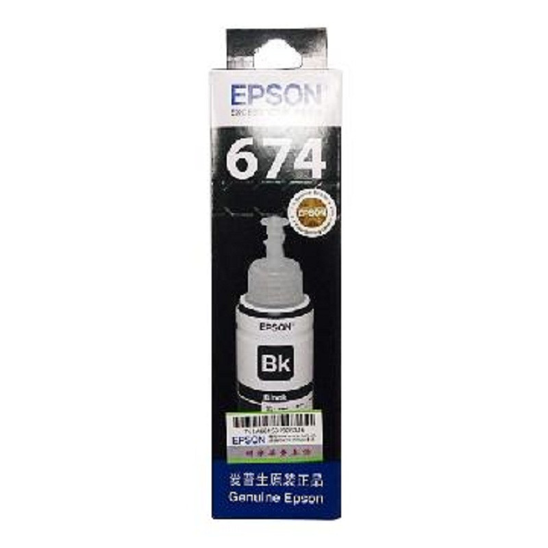爱普生(EPSON) 黑色原装墨盒 C13T674180 (单位:盒)