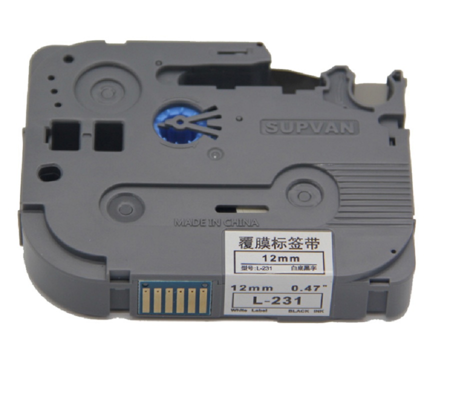 硕方 标签机白底黑字色带12mm * 8m L-P231(卷)