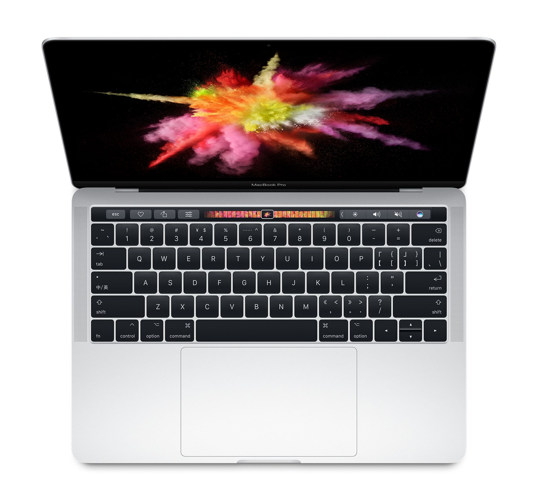苹果(Apple)15.4英寸MacBook PRO笔记本电脑 银色TV2 Touch Bar i7/16G/512GB