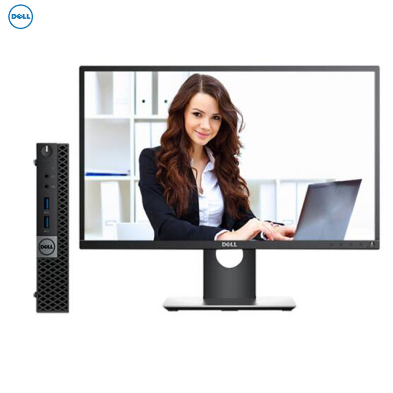 戴尔(DELL)3050Mirco台式电脑(I5-7500T 4G 128固 集显 无光驱 23.8 无系统 3 SC)