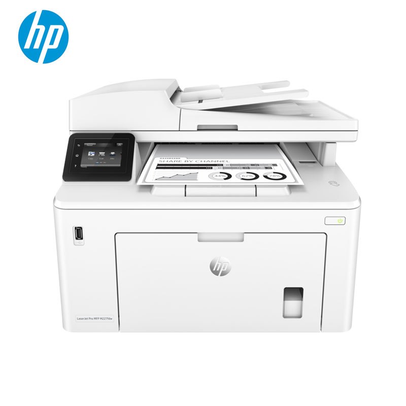 惠普HP LASERJET PRO M227FDW 激光多功能一体机 打印 复印 扫描 传真 自动双面 有线 无线