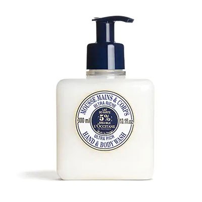 欧舒丹(L'OCCITANE)乳木果温和手部身体沐浴乳 300ml 沐浴露 清洁 滋润