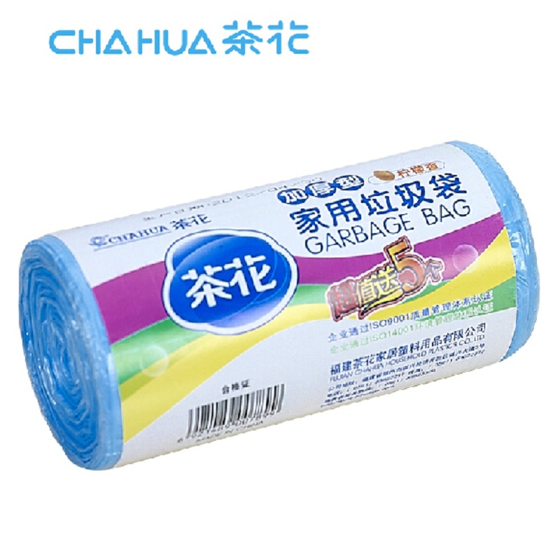 花 10只/卷 110*80cm 加厚超大 垃圾袋 3208 (单位:卷)