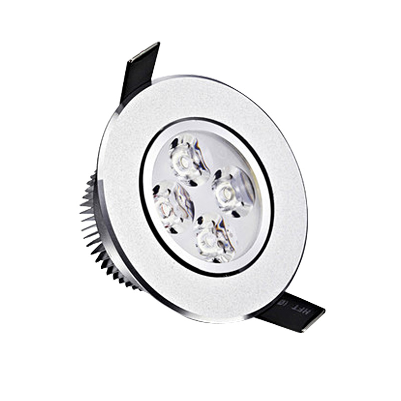 Grevol品拓(PINTUO)LED射灯0-5W简约现代铝制冷光(5000K)以上节能灯牛眼灯嵌入式天花灯客厅背景墙灯