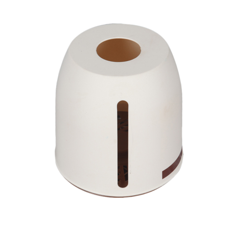 企业定制SCP 圆筒纸巾筒 SCP-334 简约塑料纸巾盒(1000个起订)