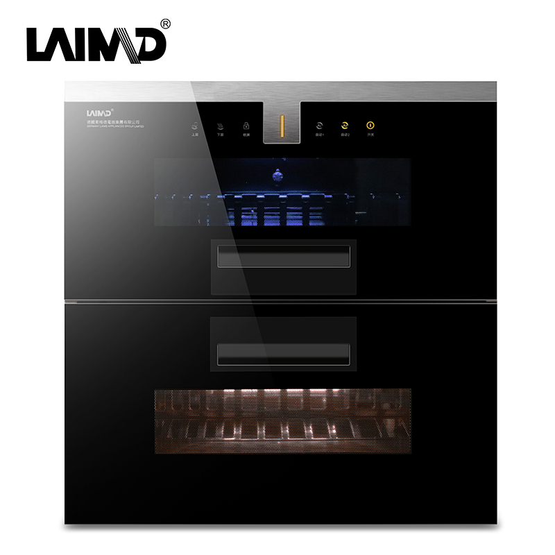 德国莱梅德(LAIMD)ZTD-1205 消毒柜嵌入式 家用 120L消毒柜 135度高温消毒紫外线除菌 二星级消毒碗柜