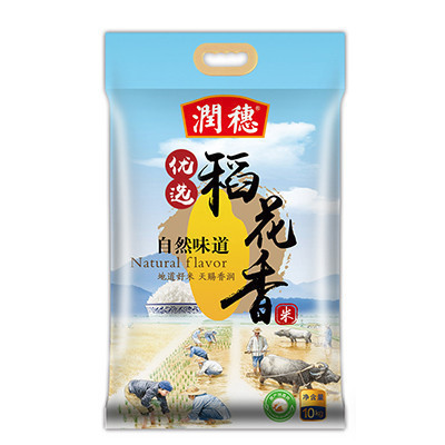 润穂 优选稻花香米10kg/袋 粳米 东北大米 绵软微甜 大包装