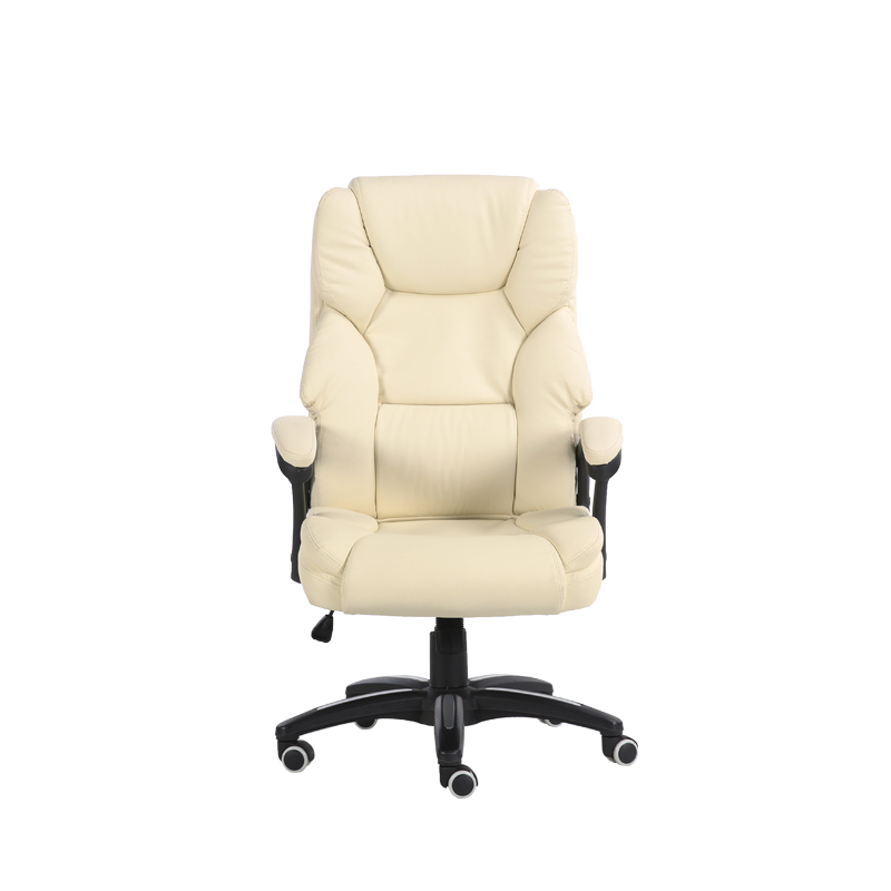 简约现代人体工学办公职员老板椅 万向静音滑轮培训椅 液压杆自转可躺高端PU转椅