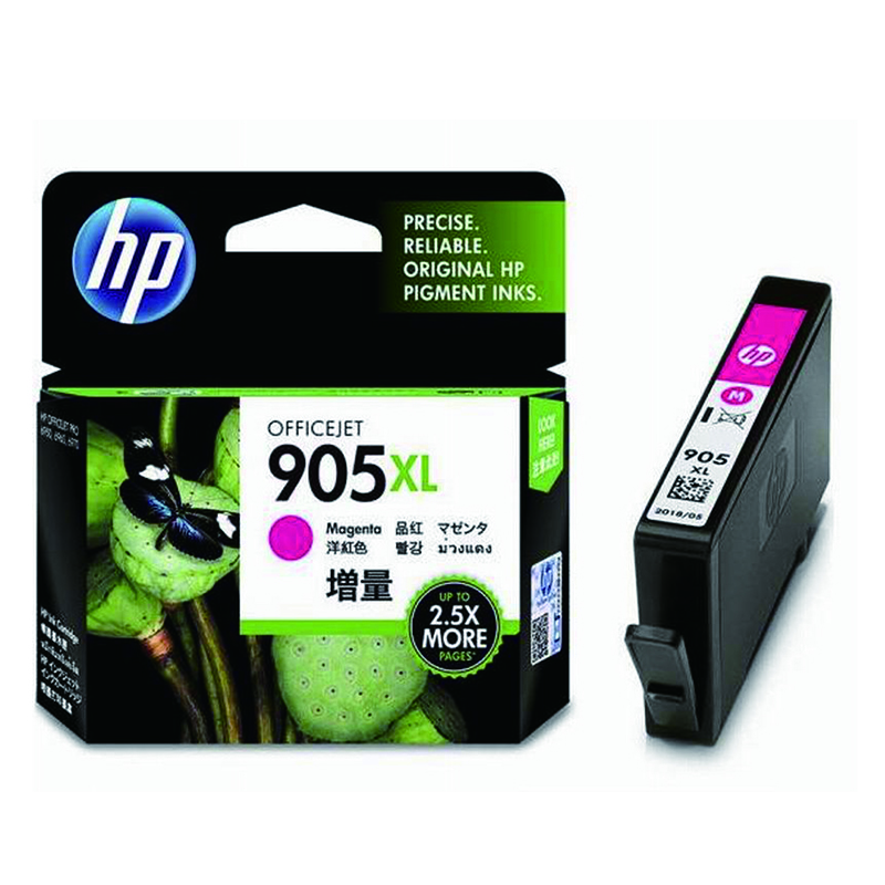 LTSM 惠普原装（HP）T6M09AA 905XL 品红色墨盒 (适用于HP OJ6960,6970)