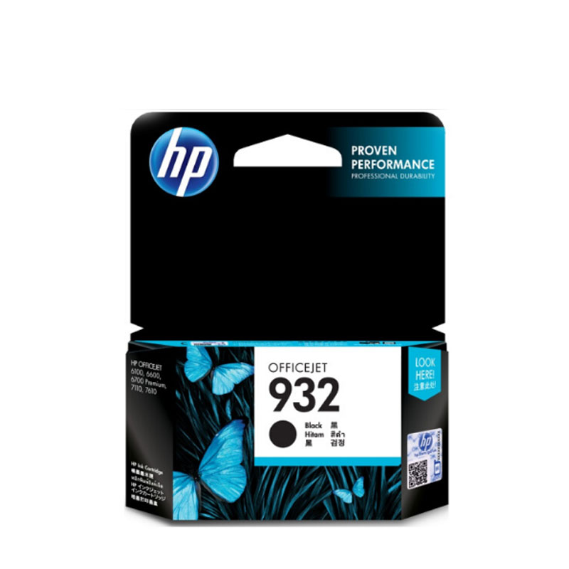 [精选]惠普(HP)CN057AA 932 Officejet 黑色墨盒 适用HP 7110/7610/7612