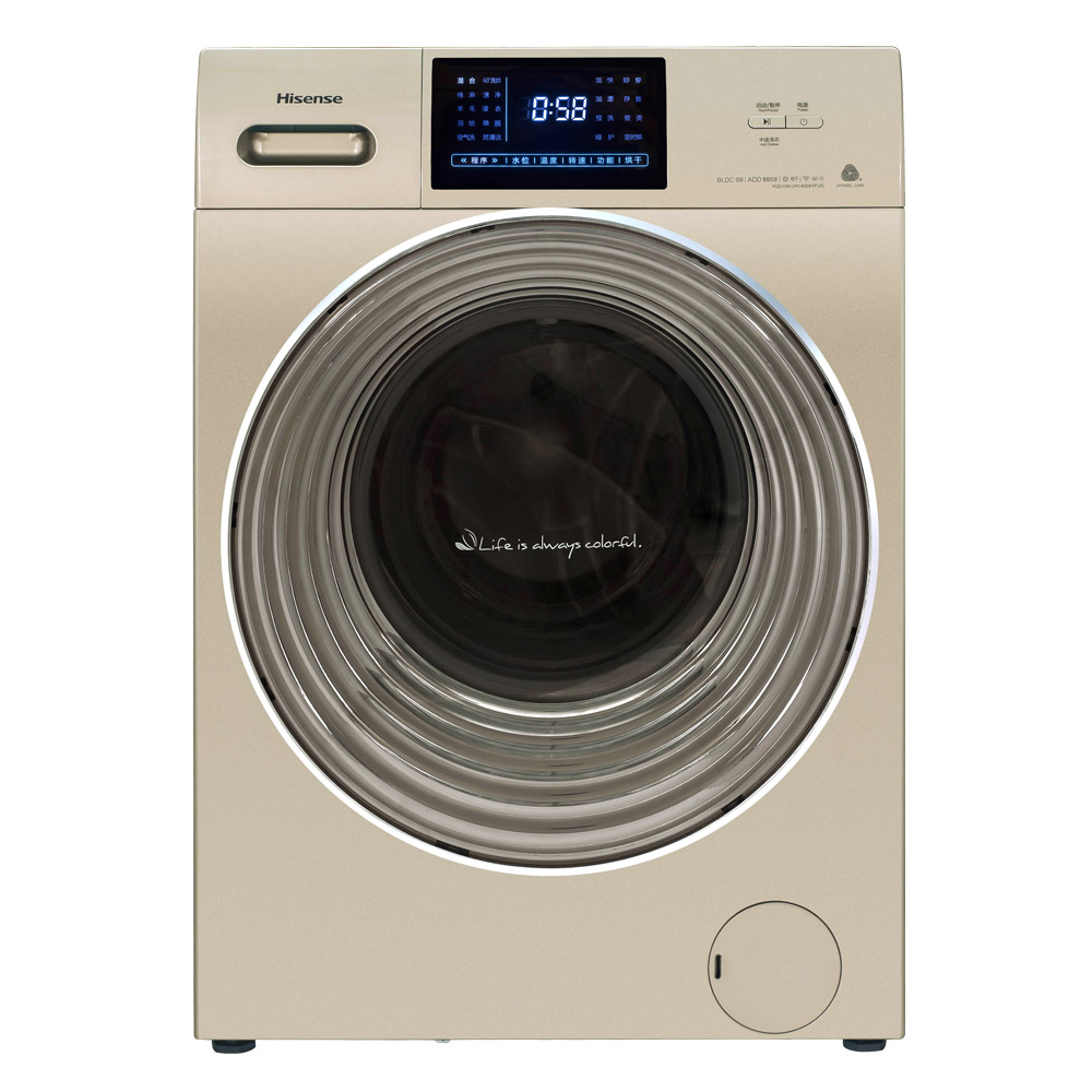 海信洗衣机XQG100-UH1405AYFIJG金