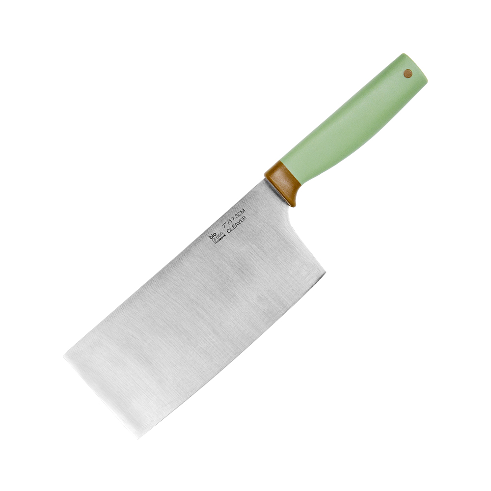 卡罗特Carote不锈钢菜刀 厨房家用菜刀切片刀双色菜刀 切菜工具315*78*2mm