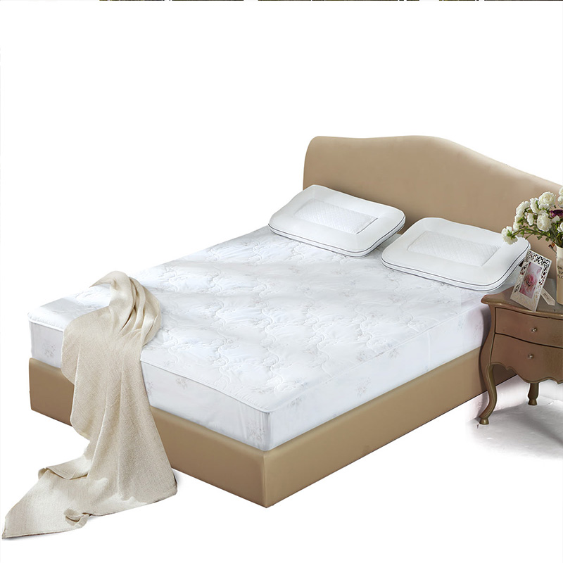 水星家纺MERCURY天丝床垫1.8米床单双人学生宿舍纯色四季防滑垫子褥子伊丽芙