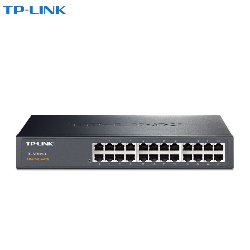 [精选]TP-LINK TL-SF1024D 24口百兆非网管交换机