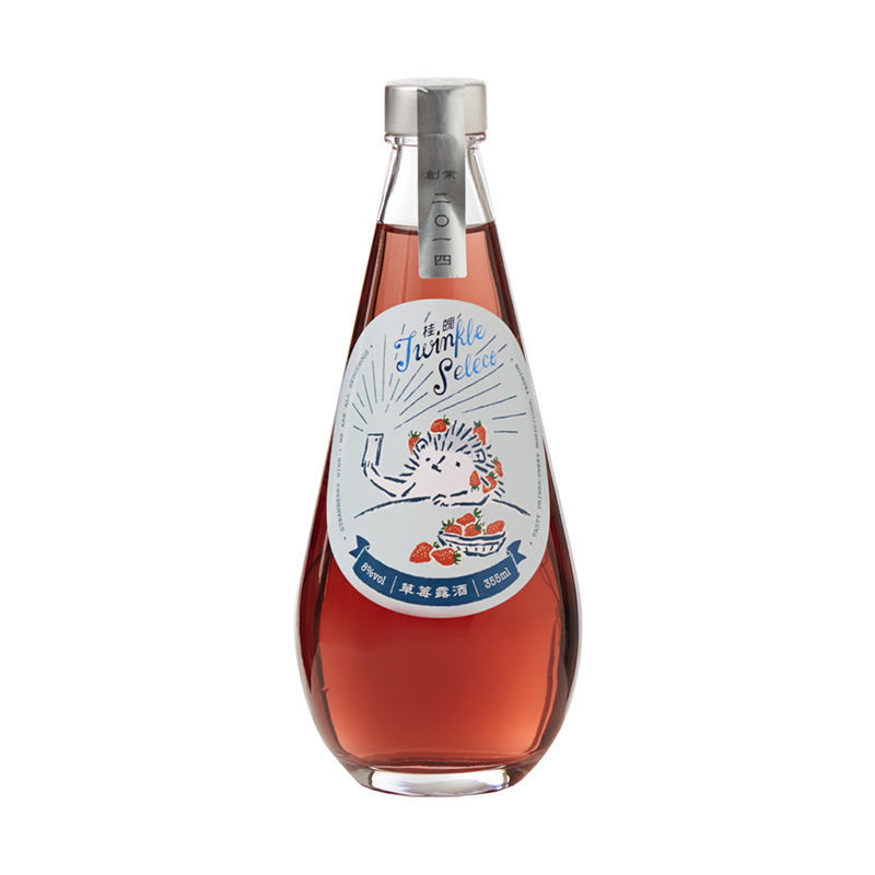 桂魄Twinkle Select 草莓露酒 355ml 单支装