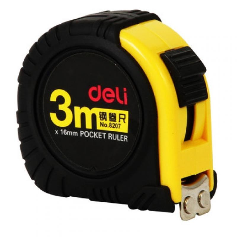 [精选]得力( deli ) 8207钢卷尺 3M 强力磁铁 可吸附铁质部件