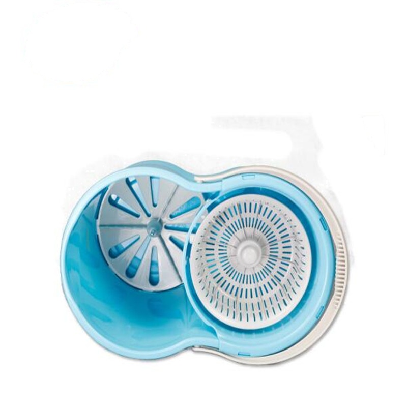 妙洁(Miaojie)通用拖把桶拖布桶手压旋转 蓝色