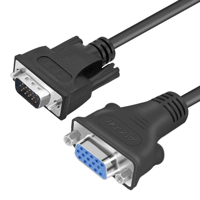 ADSON艾德生vga3+6 投影仪线电脑显示器连接线笔记本电视高清视频线 畅享VGA3+6 针对孔 3米