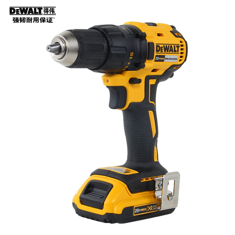 得伟(DEWALT)_DCD777D2-A9_20V 锂电充电式无刷磁浮电钻起子