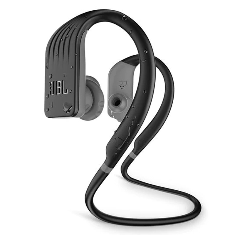 JBL Endurance Jump 专业跑步运动耳机 触控通话 挂耳式磁吸防水耳塞 黑色