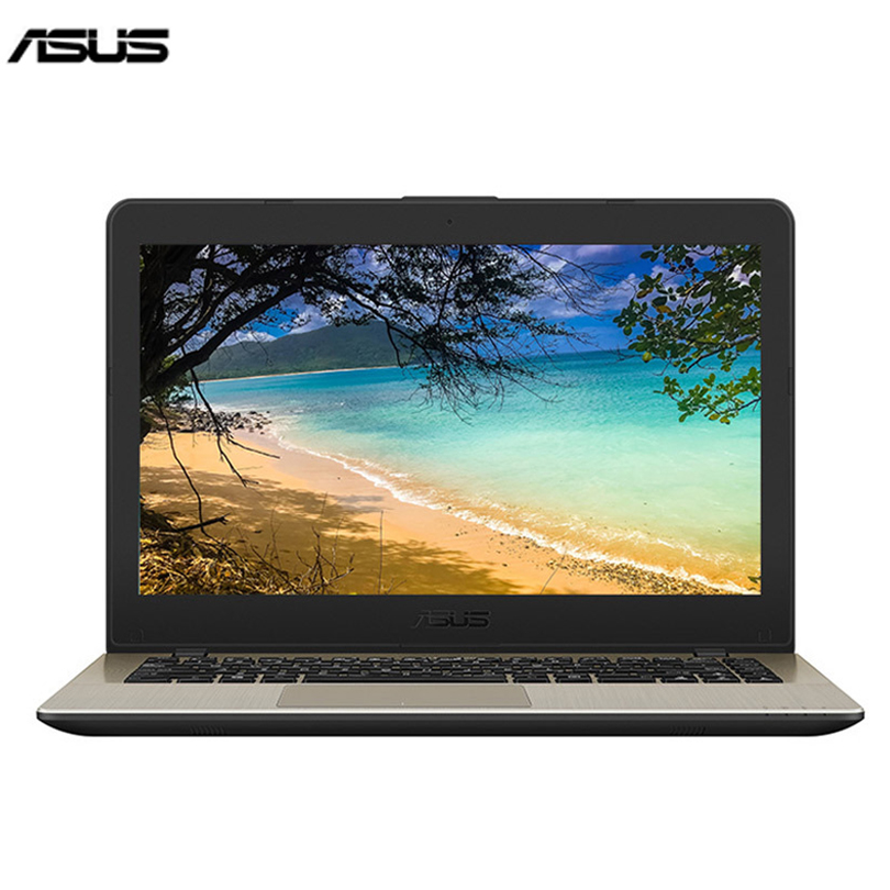 华硕(ASUS) A480UR8250 14英寸轻薄笔记本电脑( i5-8250U 4G 500GB 2G独显 香槟金)