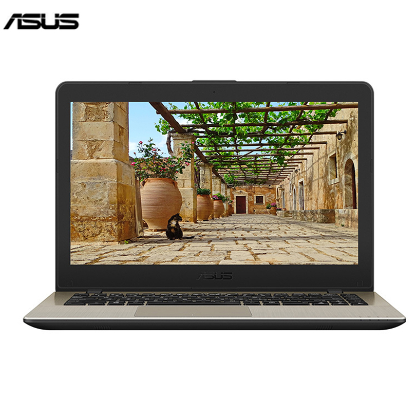 华硕(ASUS) A480UR8550 14英寸轻薄笔记本电脑( i7-8550U 4G 500GB 2G独显 香槟金)