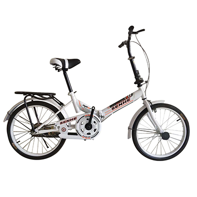 森鹤20寸折叠自行车