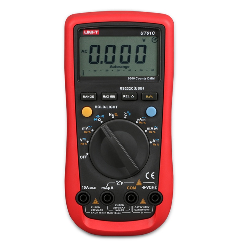 优利德 UT61C 自动量程万用表
