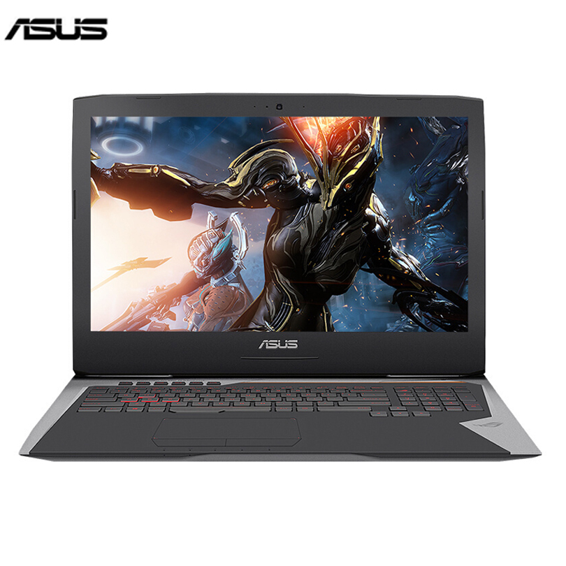 华硕(ASUS)玩家国度GFX72VS 17.3英寸游戏笔记本电脑( i7-7700HQ 8G 1T+256G 8G独)