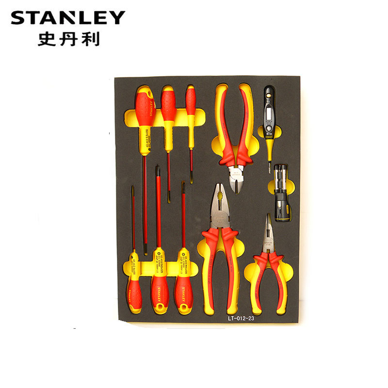 史丹利 LT-012-23 11件套专业级绝缘工具托