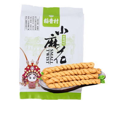 稻香村 糕点 香葱咸味小麻花103g