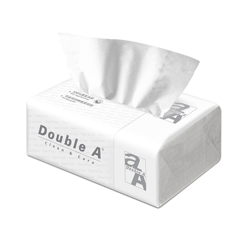 Double A DI68DA软抽面纸,2层200抽/8提/48包/箱