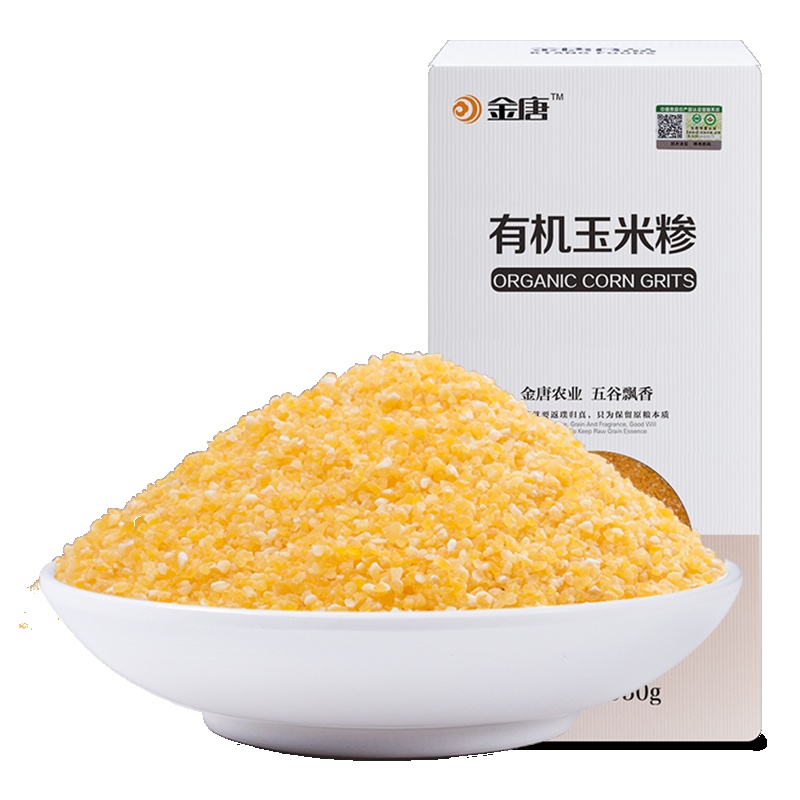 金唐(KTANG)有机玉米糁950g 东北 五谷 杂粮 玉米