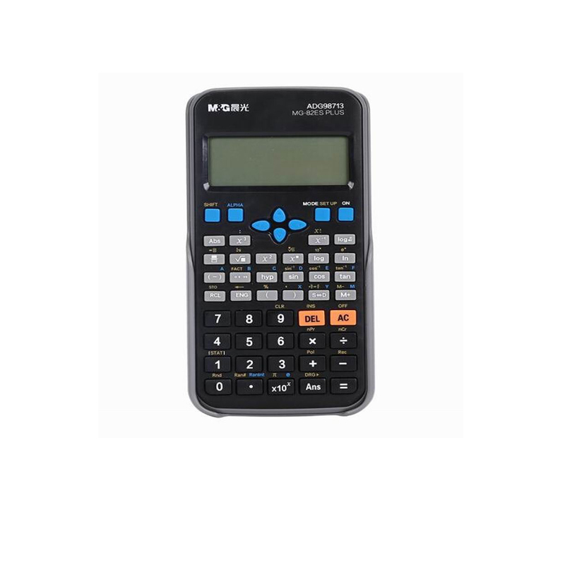 LTSM 晨光(M&G)82ES PLUS ADG98713黑色函数科学计算器可用于初高中